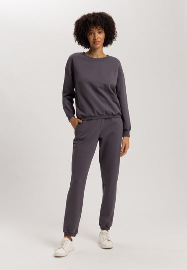 Natural Living Organic Cotton French Terry Sweatshirt | Black Pearl 78882-2183